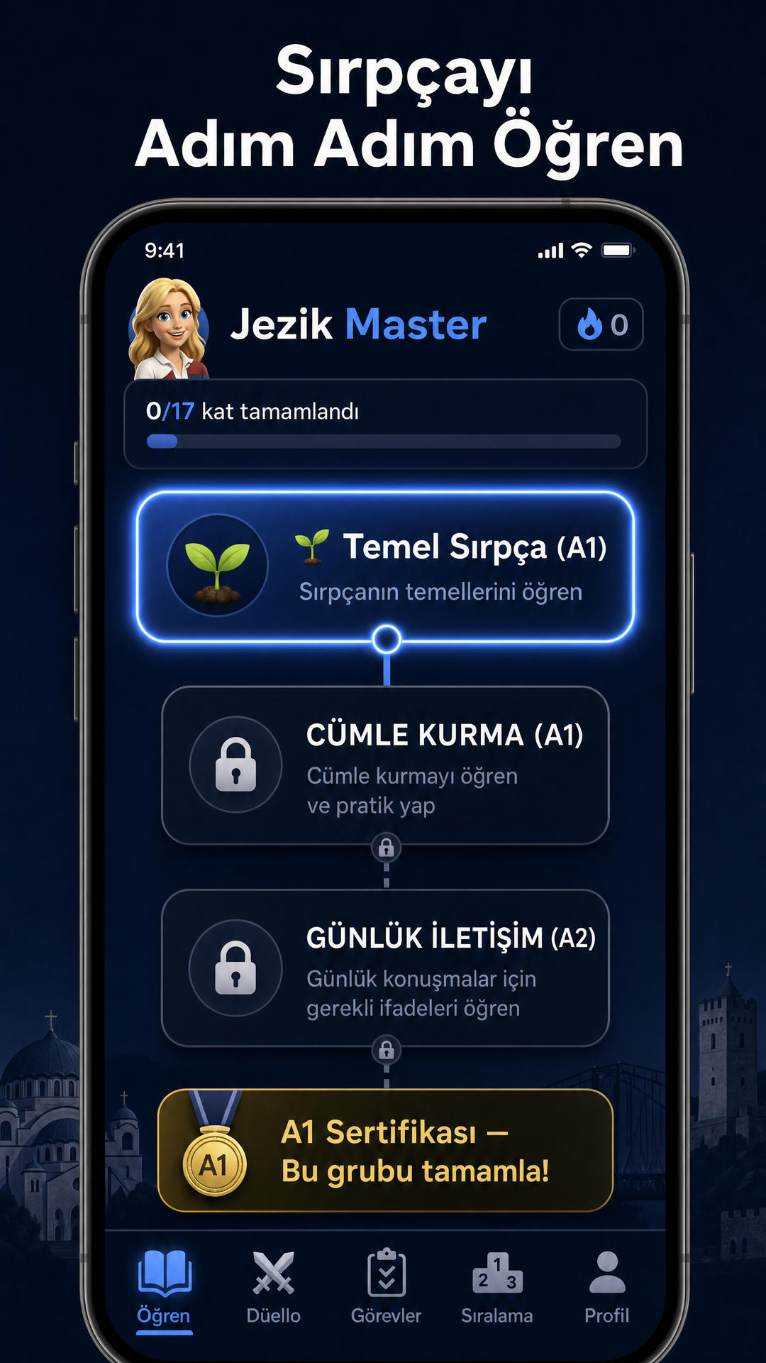 Jezik Master mobil uygulaması