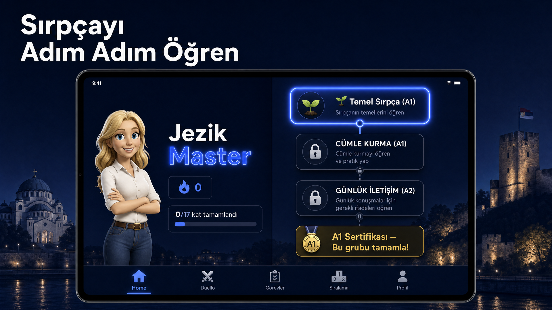 Jezik Master öğrenme yolu